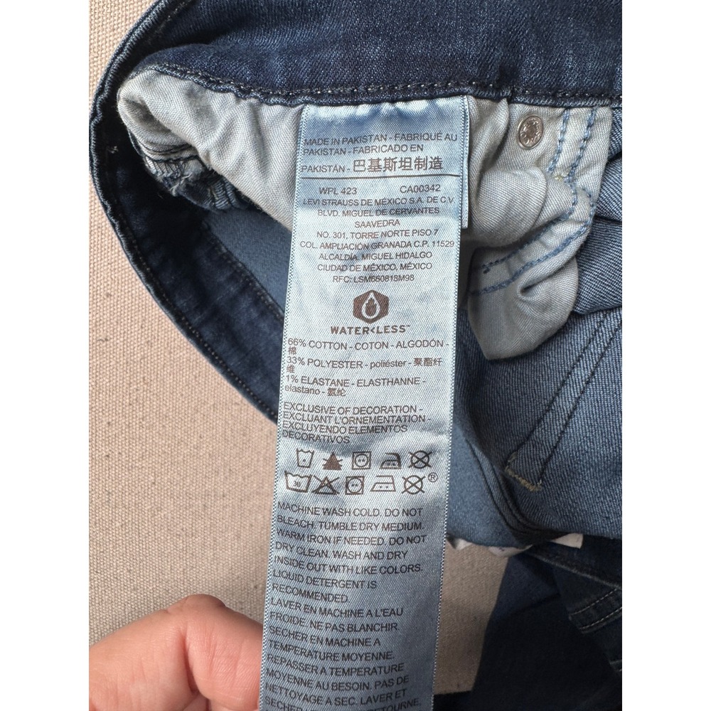 Signature by Levi Women Plus Size 24 Mid Rise‎ Bootcut Jeans Simply Stretch - Picture 8 of 9